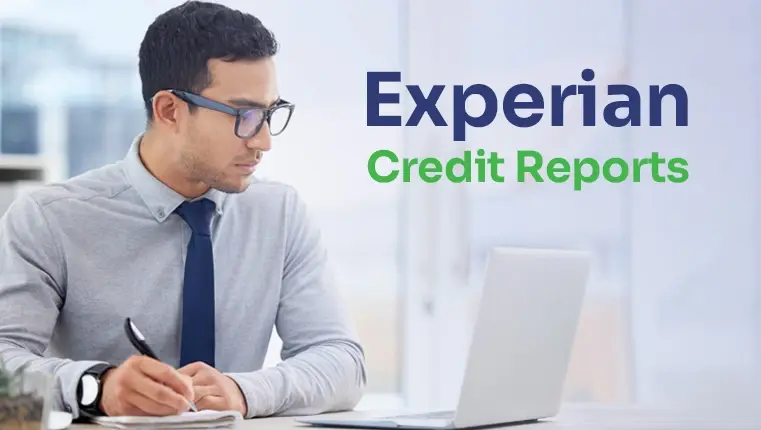 Man sitting in amaze because of low Experian credit report score