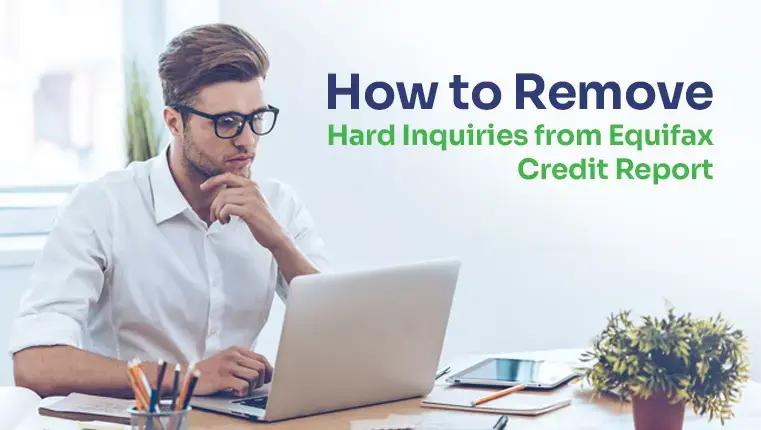 Man in Despair Thinking About How To Remove Hard Inquiries from Equifax