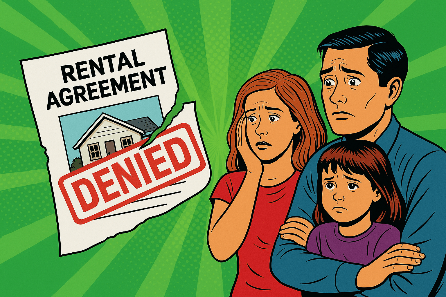 When you are denied a rental property, the reason may be your credit history