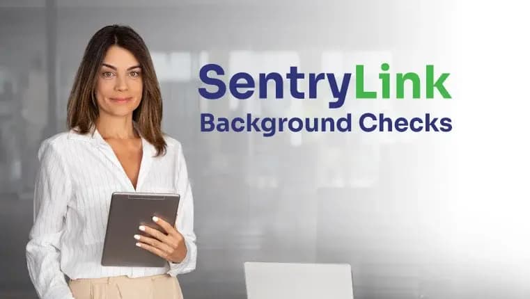 Man Viewing Documents from SentryLink
