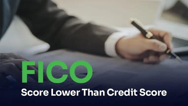 A couple trying to figure out why their FICO score lower than credit score