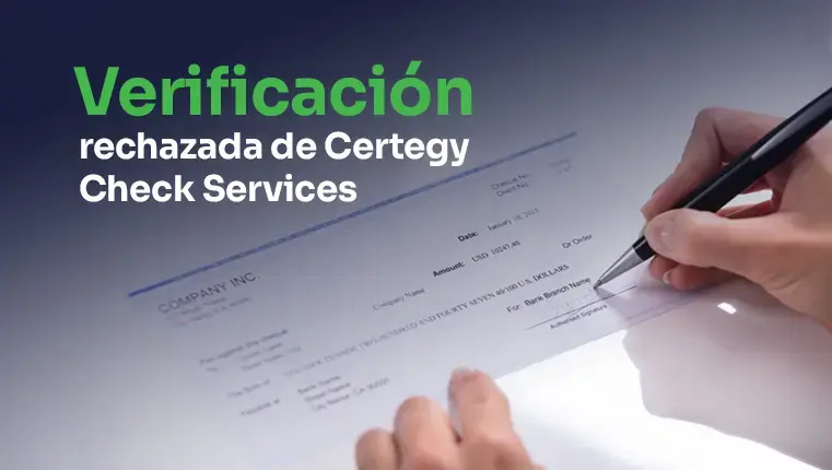 si Certegy no corrige los errores de tu informe, tienes derecho a demandar