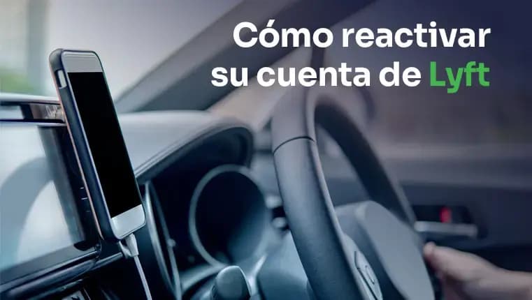 Cómo reactivar su cuenta de Lyft