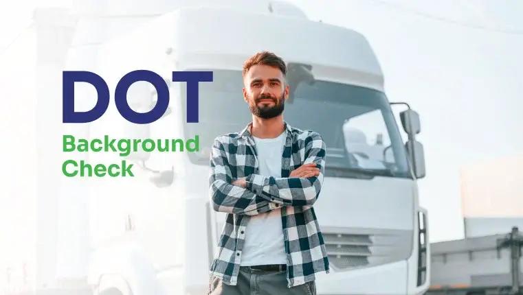 trucker standing in front of his truck