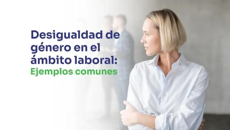 mujer mirando a los hombres del fondo
