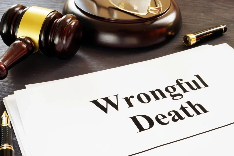 Wrongful death in report