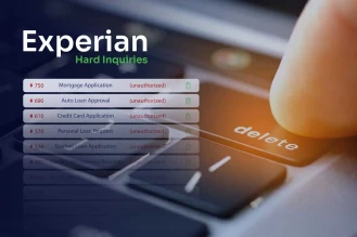 A man deletes Hard Inquiries from Experian