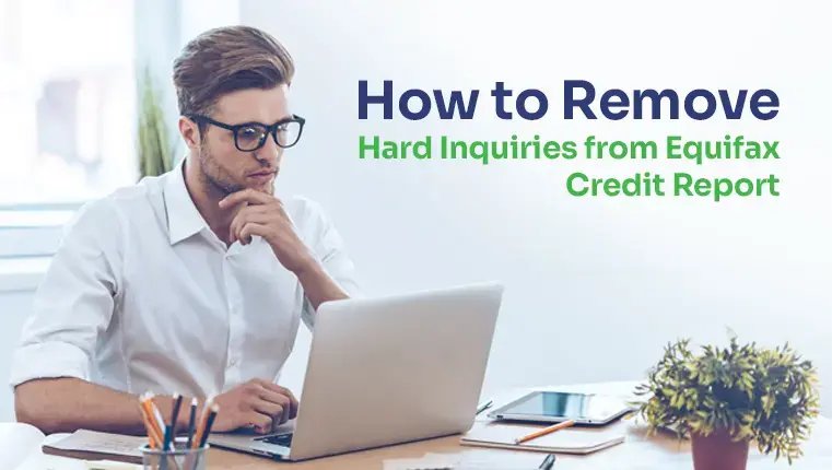 Man Thinking About How To Remove Hard Inquries from Equifax Credit Report Man in Despair Thinking About How To Remove Hard Inquiries from Equifax