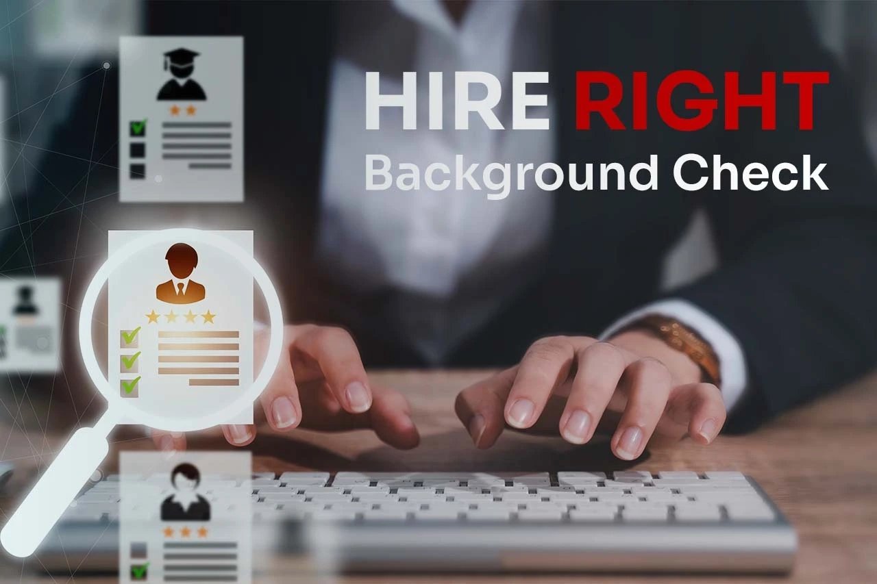 HireRight failed background check A woman is evaluating employees