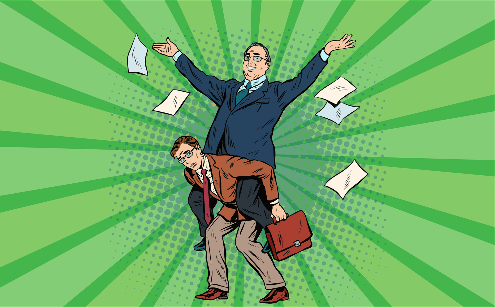 boss discriminates against employee by riding him