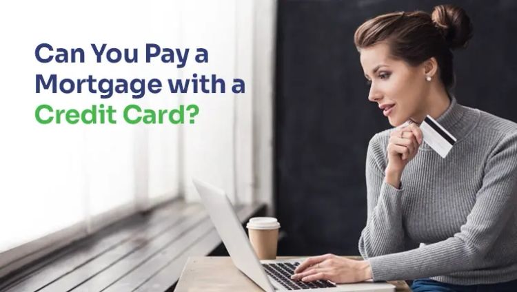a person paid mortgage with a credit card and landlord giving her keys