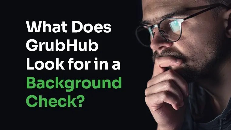 grubhub background check