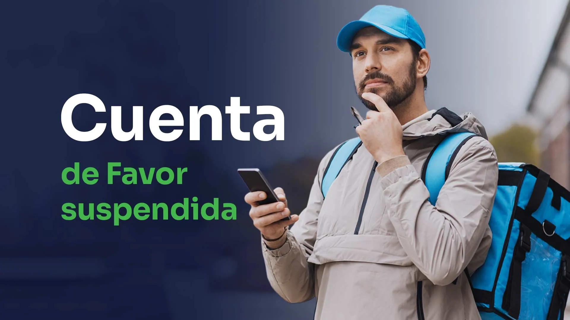 El repartidor de favores intenta descubrir por qué se suspende su cuenta de favores.