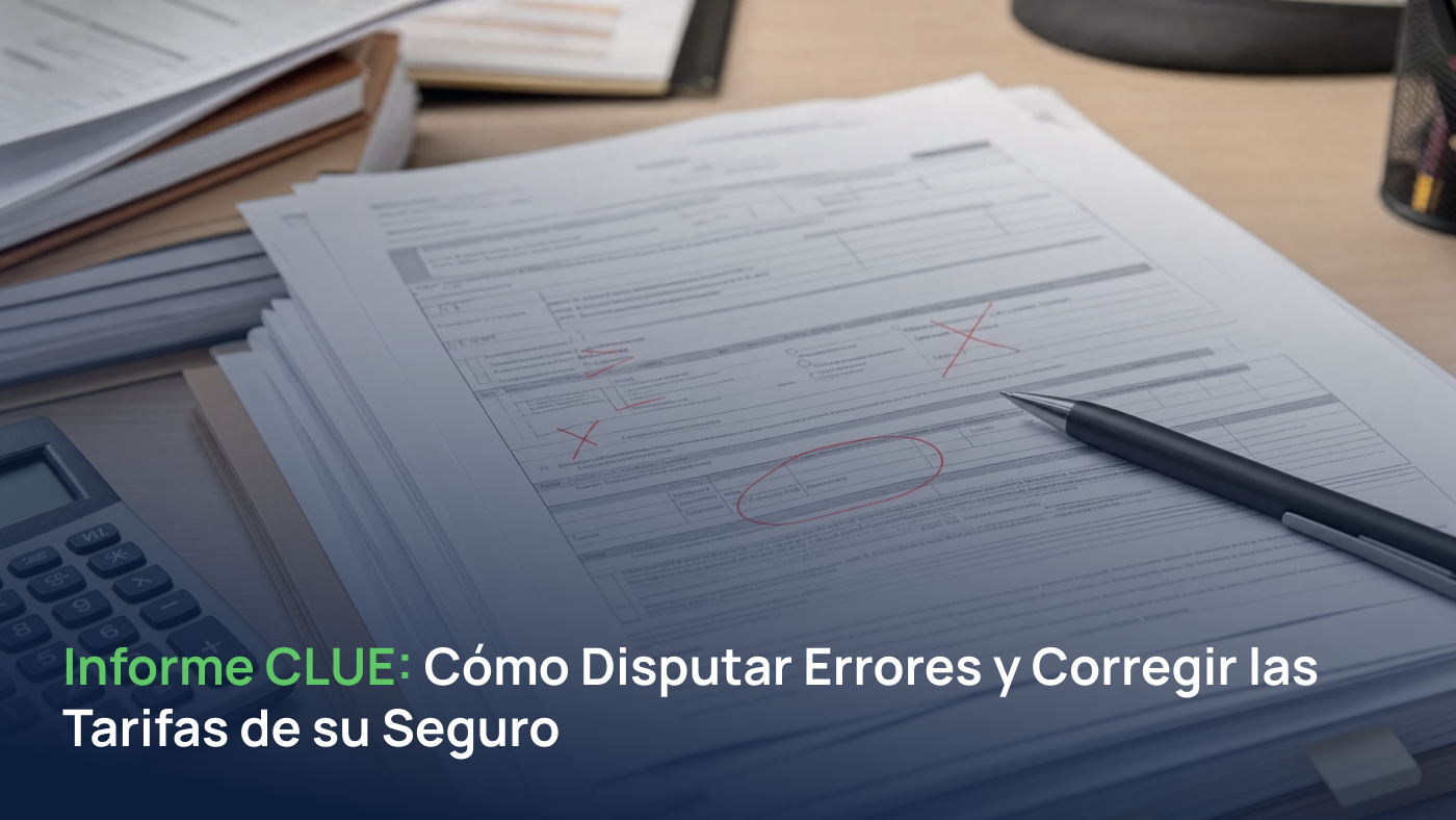 Informe CLUE: Cómo Disputar Errores y Corregir las Tarifas de su Seguro