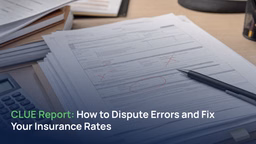 CLUE Report: How to Dispute Errors and Fix Your Insurance Rates CLUE Report: How to Dispute Errors and Fix Your Insurance Rates