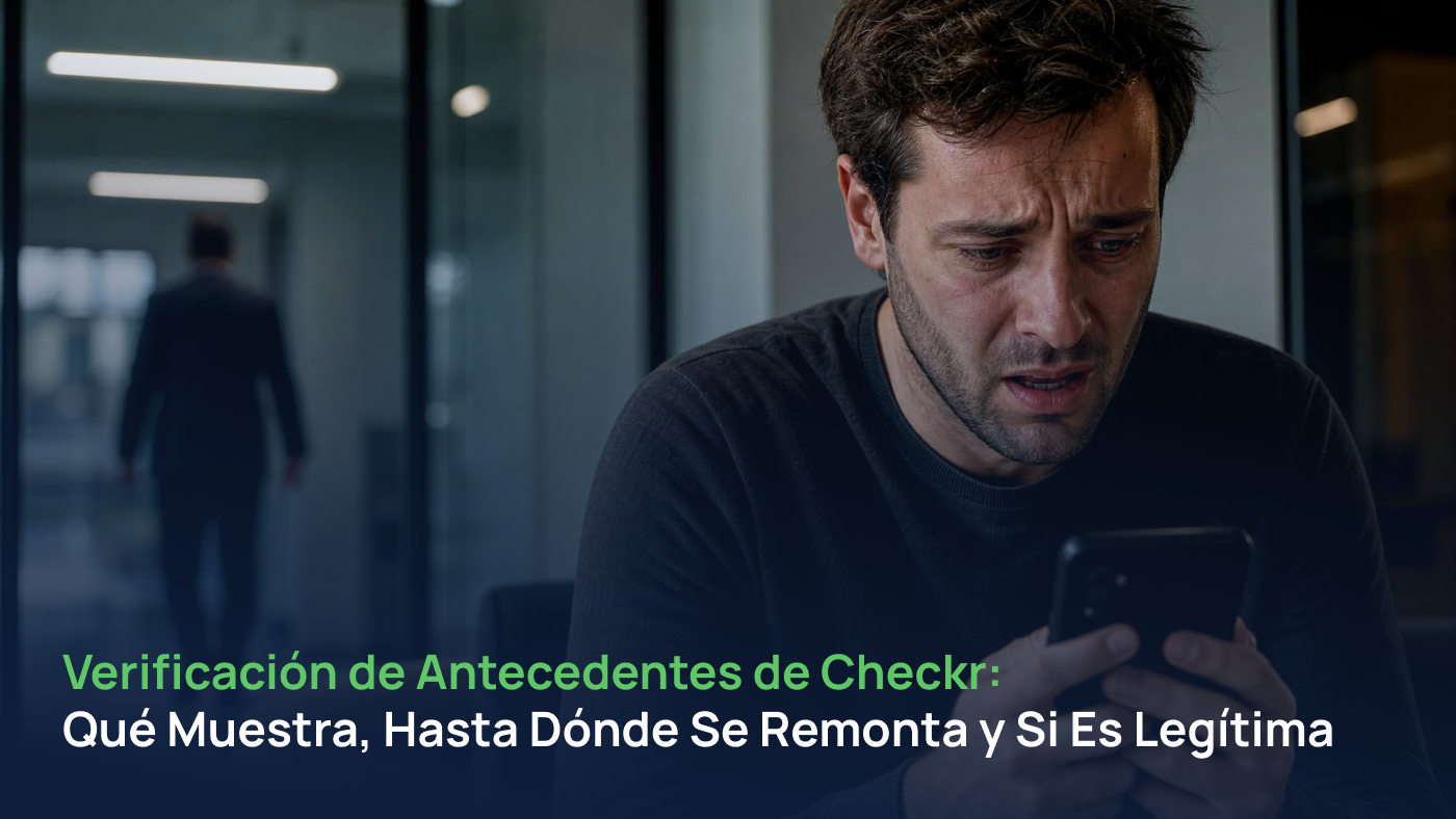 Verificación de Antecedentes de Checkr Verificación de Antecedentes de Checkr