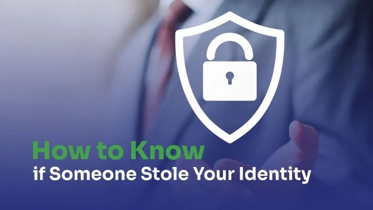 How to Know If Your Identity Has Been Stolen: 15 Warning Signs | Consumer Attorneys door lock in shield icon in front of a man in a suit