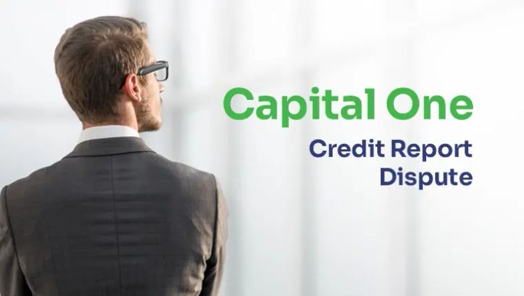 capital one credit report dispute man in a suit looking in a window